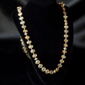 Collar Dorado Cristal