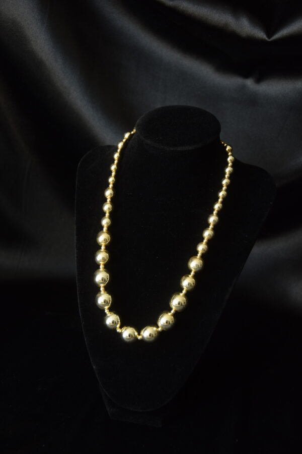 Collar Perlas Dorado