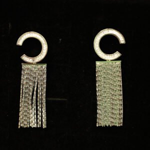 Arete Zirconia Cadenas Plata