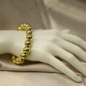 Pulsera Bolas Doradas